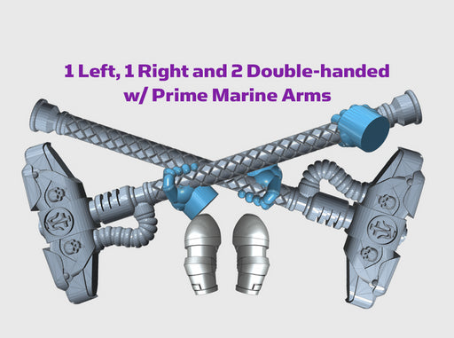 4x Aquilla Hammer: Seleucid Anchor - Prime Set 3d printed