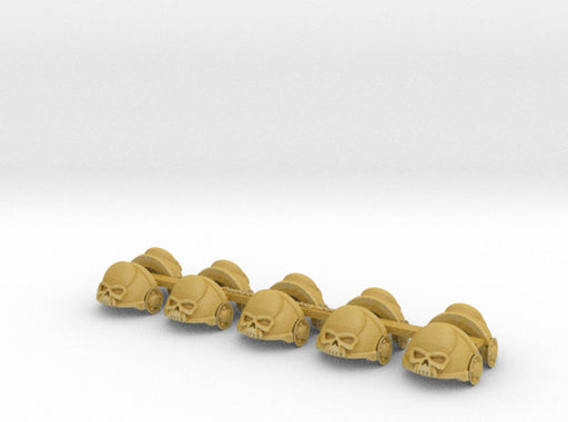 5x Skull - T:3b Tartaros Shoulder Sets 3d printed