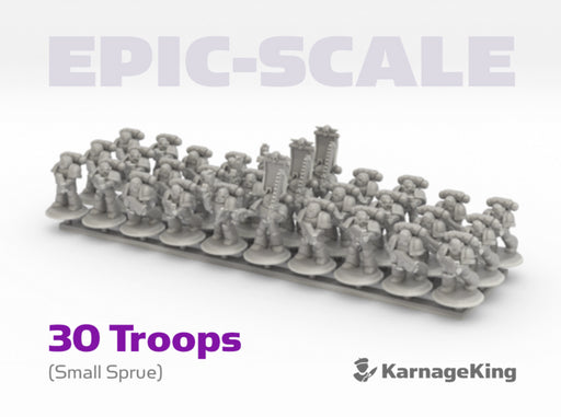 Epic-Scale : G7 Tactical Squads (Base) 3d printed