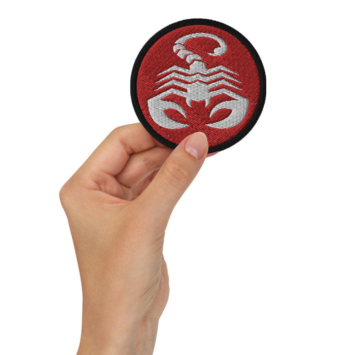 Scorpio : Embroidered 3" Patch
