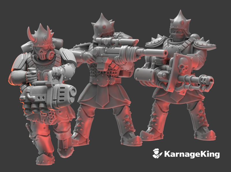 10x Cult Ottomari : Militia Squad