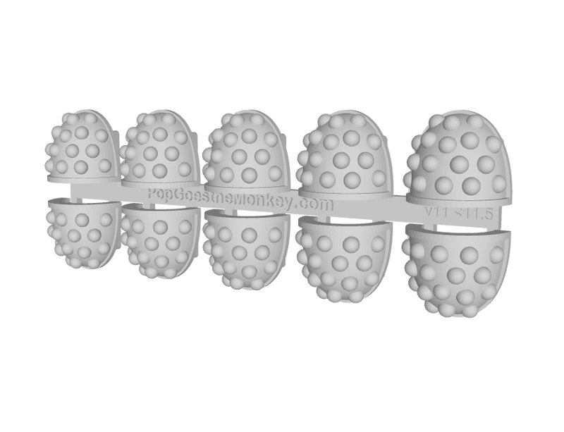 10x Studded - G:4a Shoulder Pads