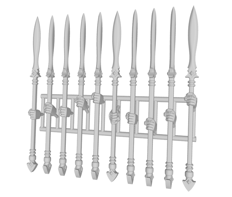 10x One-handed Energy Spear: Lagavullun (30k)