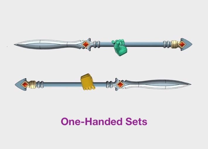 10x One-handed Energy Spear: Short Lagavullun