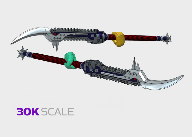 10x One-handed RotoSpear : Nightmare (30k Size)