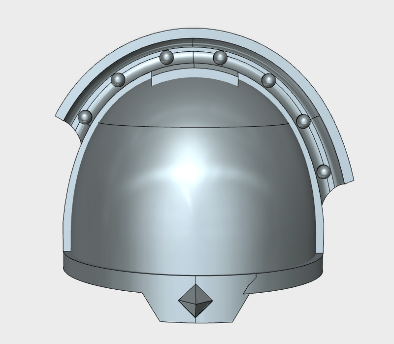 10x Blank - G:13w Warden Shoulder Pads