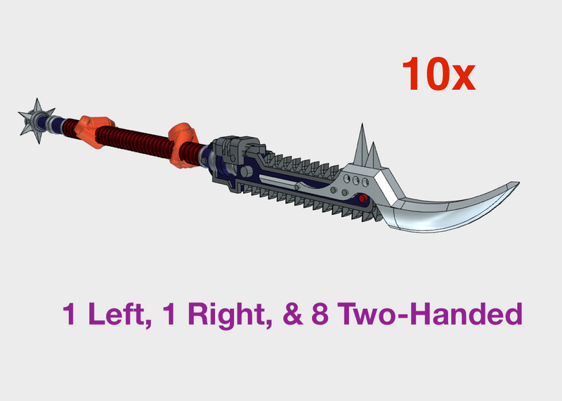 10x One & Two-handed RotoSpear: Nightmare