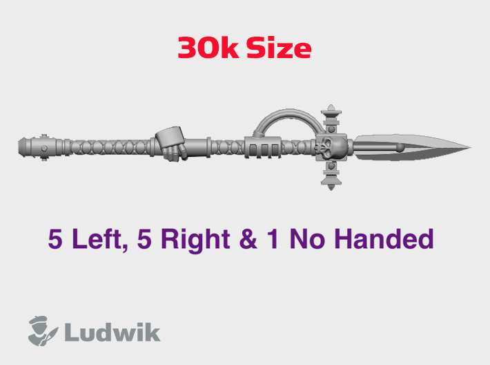 11x Energy Spear: Luis (30k Size)