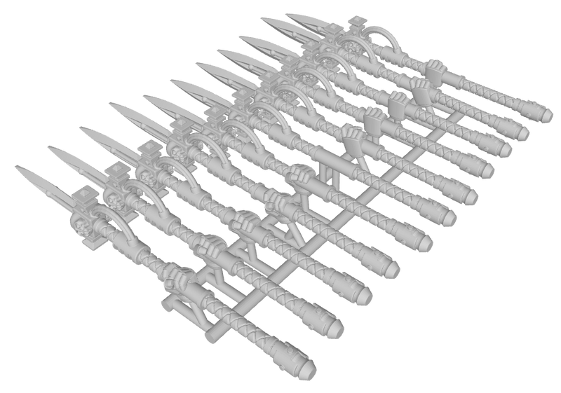 11x Energy Spear: Luis (30k Size)