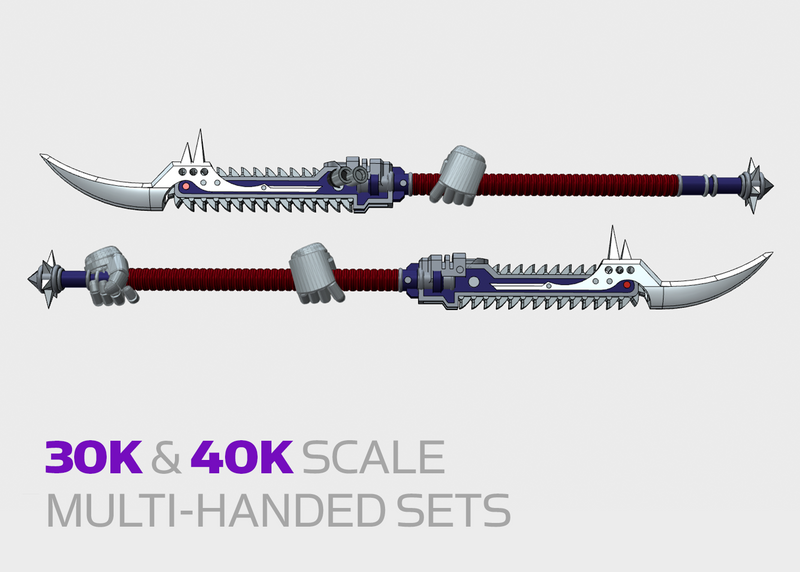 11x Roto-Glaive: Nightmare - Weapon Sets