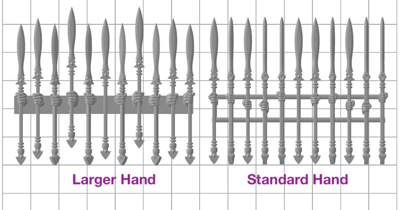 11x Energy Spear: Short Lagavullun