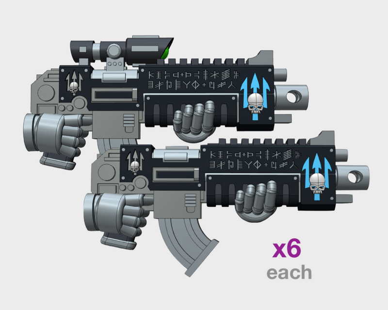 12x Neptune Spears: X1 Primefire Rifles (Prime Set)