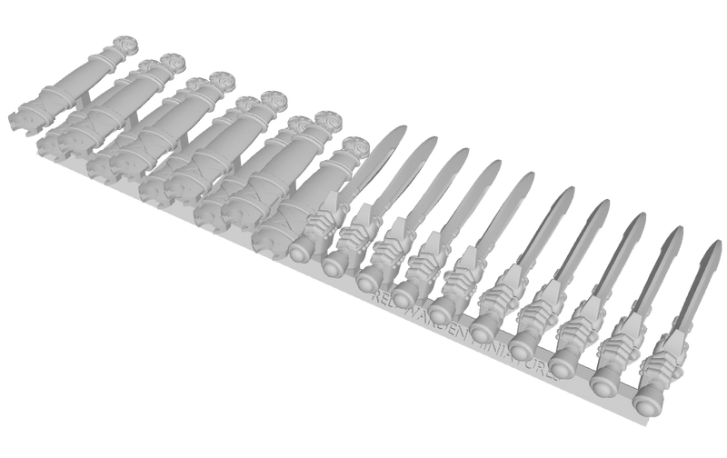 10x Energy Sword : Deathshead Xiphos (30k Size)