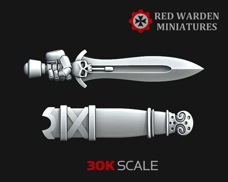 10x Energy Sword : Deathshead Xiphos (30k Size)