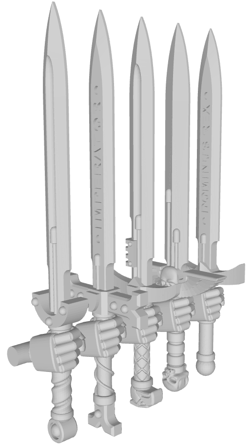 Powered Greatswords : Noble Assortment (30k Size)