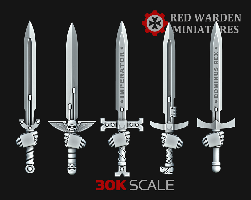 Powered Greatswords : Noble Assortment (30k Size)