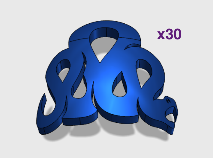 30x Iron Snakes : Shoulder Insignia pack (L/R)