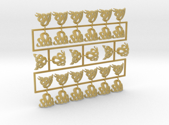 30x Iron Snakes : Shoulder Insignia pack (L/R)