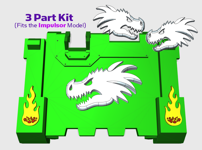 Dragon Heads : Impala Branding Kit