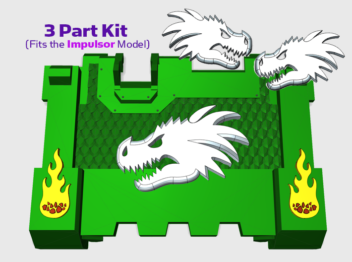 Dragon Heads 2 : Impala Branding Kit