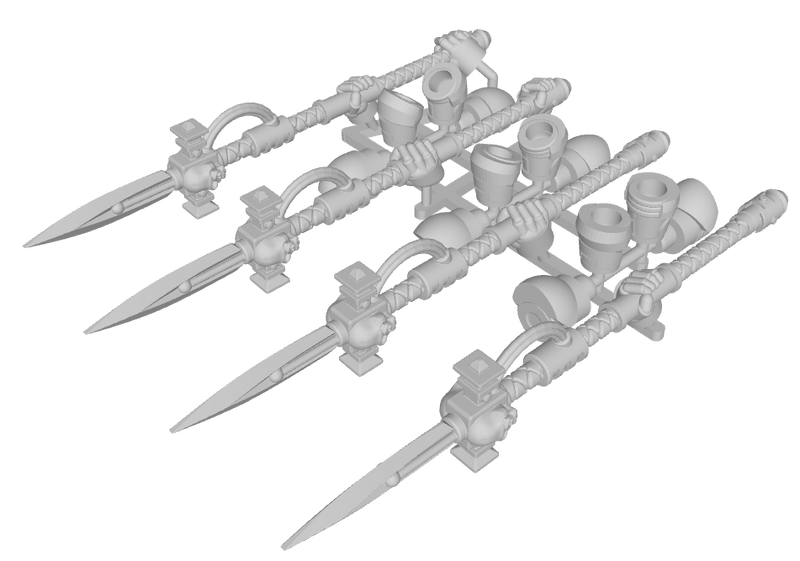 4x Energy Spear: Luis - Prime Set