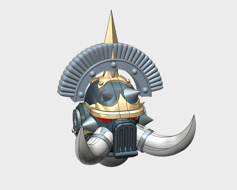 5x Tusked - Donnero Command Helm