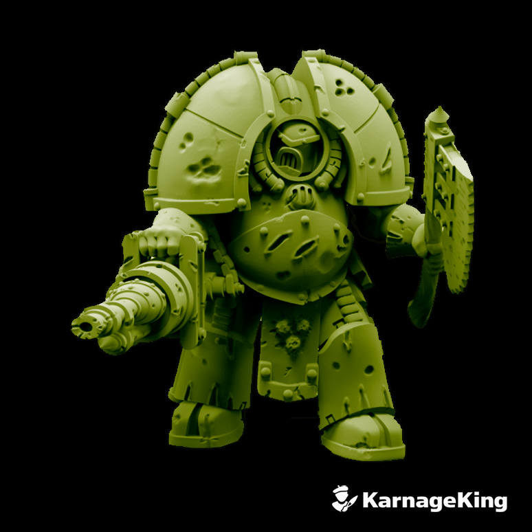 5x Blighted Saturnus Terminator Squad