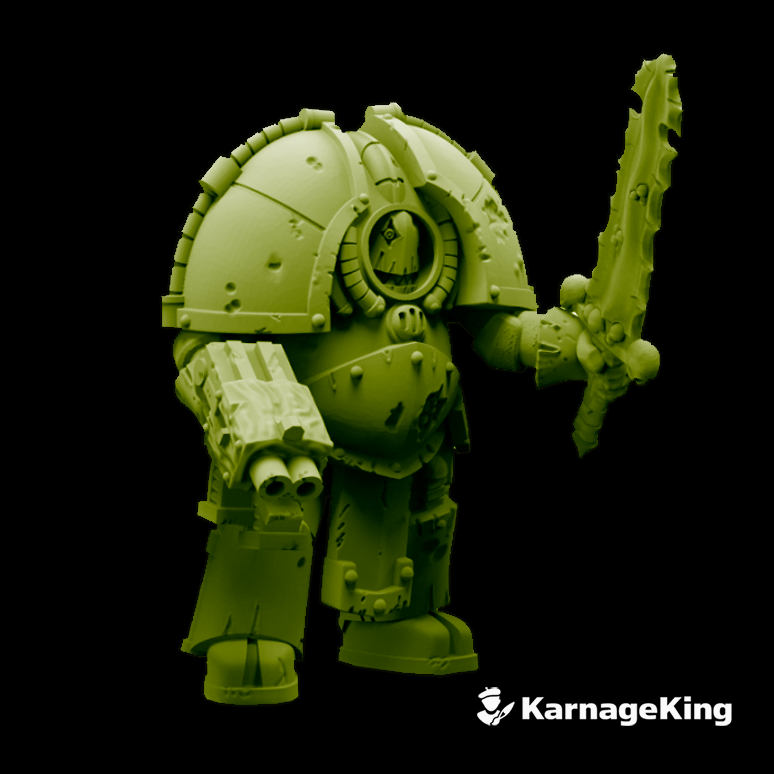 5x Blighted Saturnus Terminator Squad