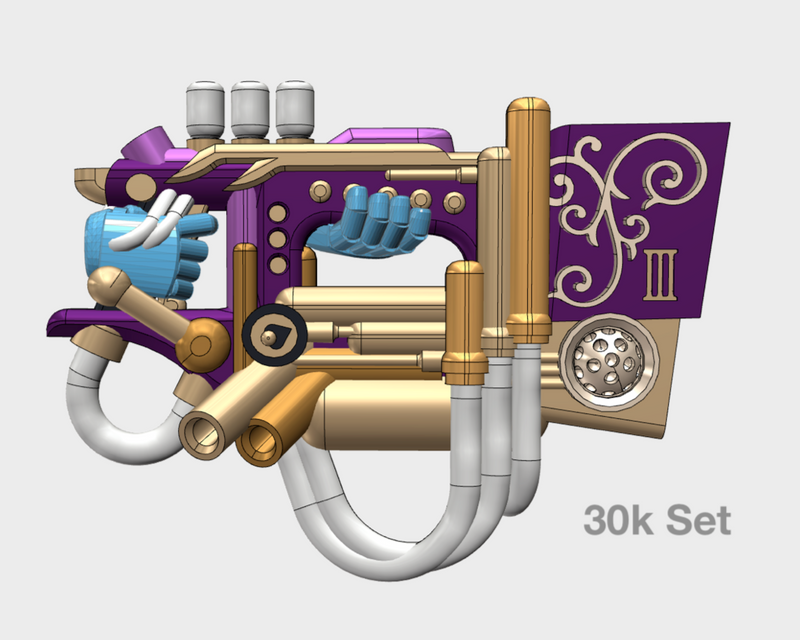 Decadent Legion: Mk2 Sonic Disrupter (30k Set)