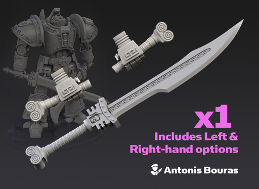 Nemesis Force Sword A - Warhammer Space Marines Grey Knights bits Nemesis Force Sword A - Warhammer Space Marines Grey Knights bits