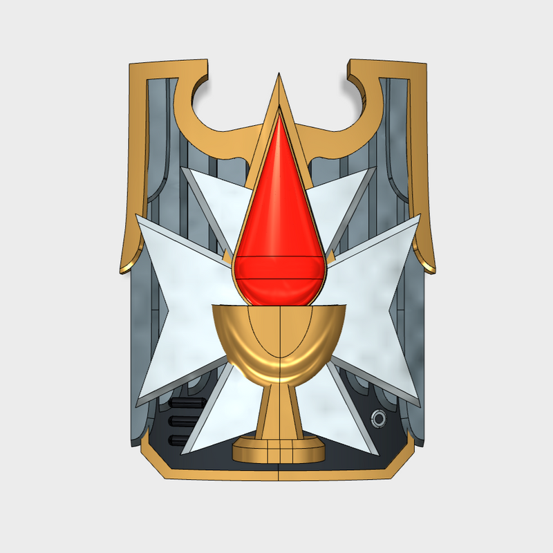 Blood Templars - Aquilas Tower Shields (L/R)
