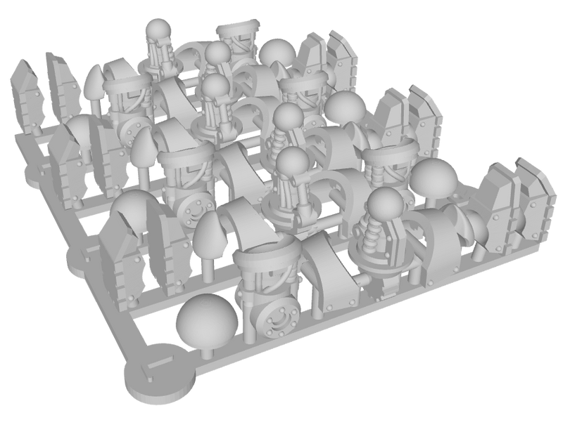 30k/CSM : RW-F1 Mechanical Power Armor Legs