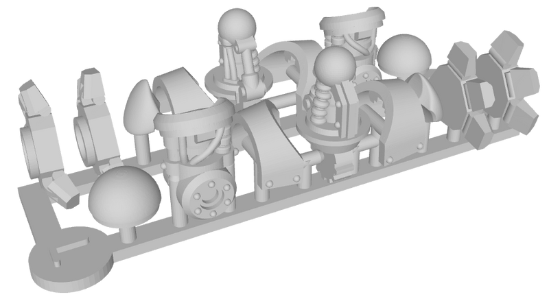 Firstborn : RW-F3 Mechanical Power Armor Legs