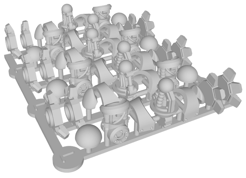 Firstborn : RW-F3 Mechanical Power Armor Legs