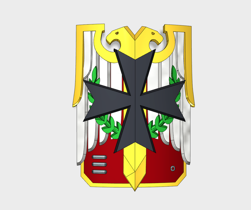 Maltese Cross - Aquilas Tower Shields (L/R)