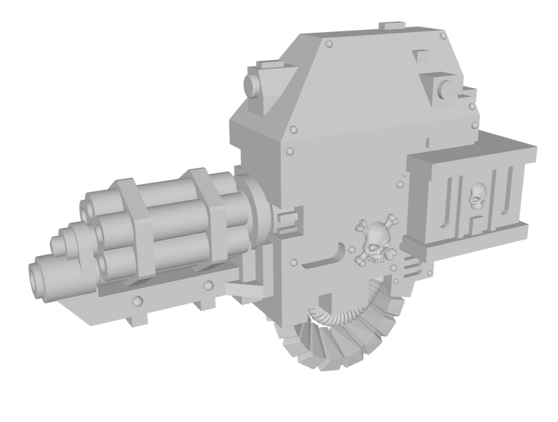 Base - Mortis Dread: GatCannon (Left)
