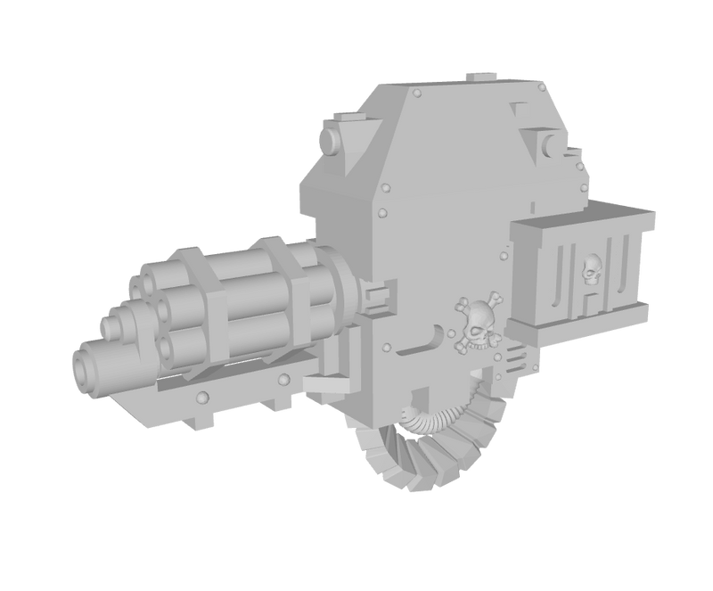 Base - Mortis Dread: GatCannon (Left)