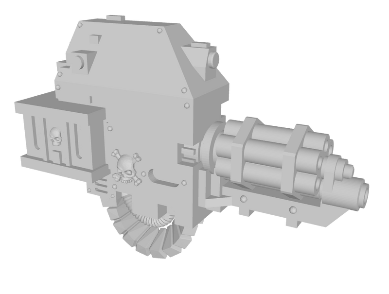 Base - Mortis Dread: GatCannon (Right)