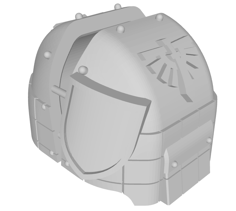 Knight Legion (Chkr) : Atlas Pattern Shoulder Pads