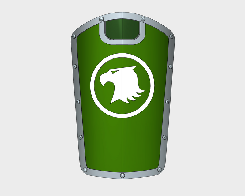 Stoic Raptors - Tactical Power Shields (Left)