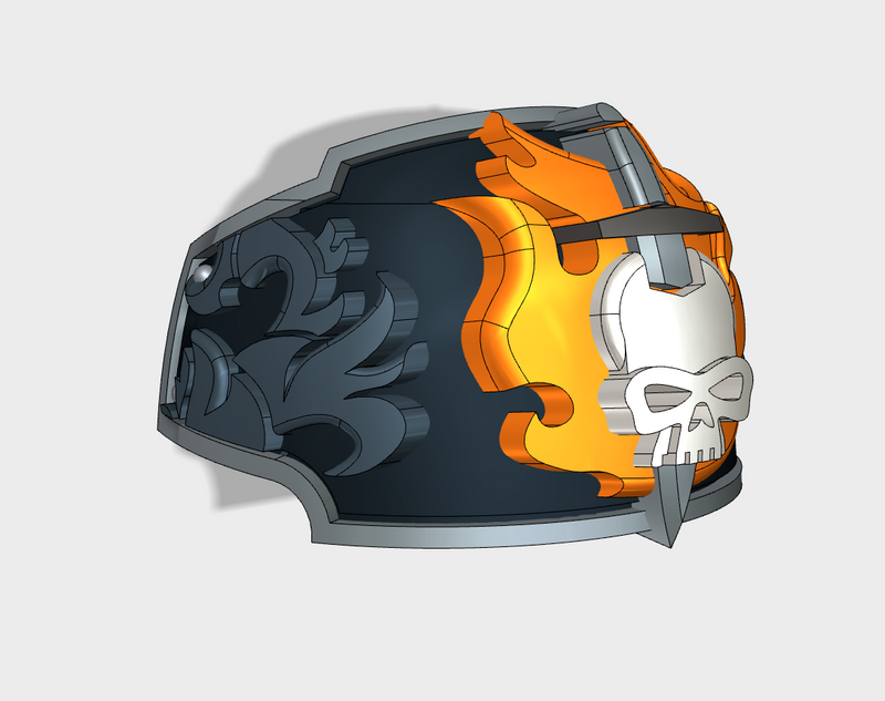 5x Ghosts of Nocturne - Brethren Plate Sets (L&R)