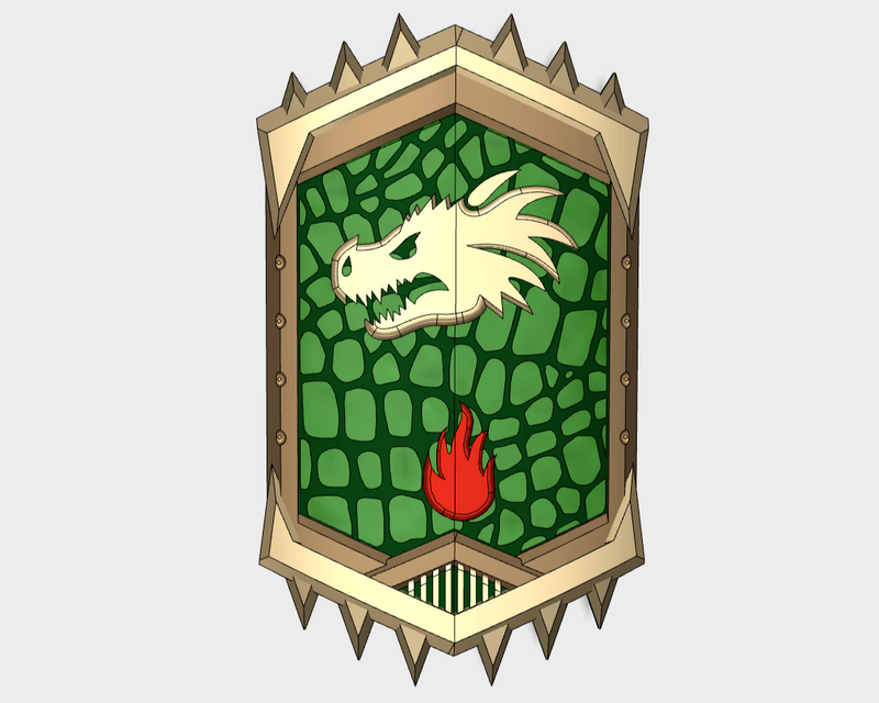 Dragon Head - Bulwark Repulser Shields