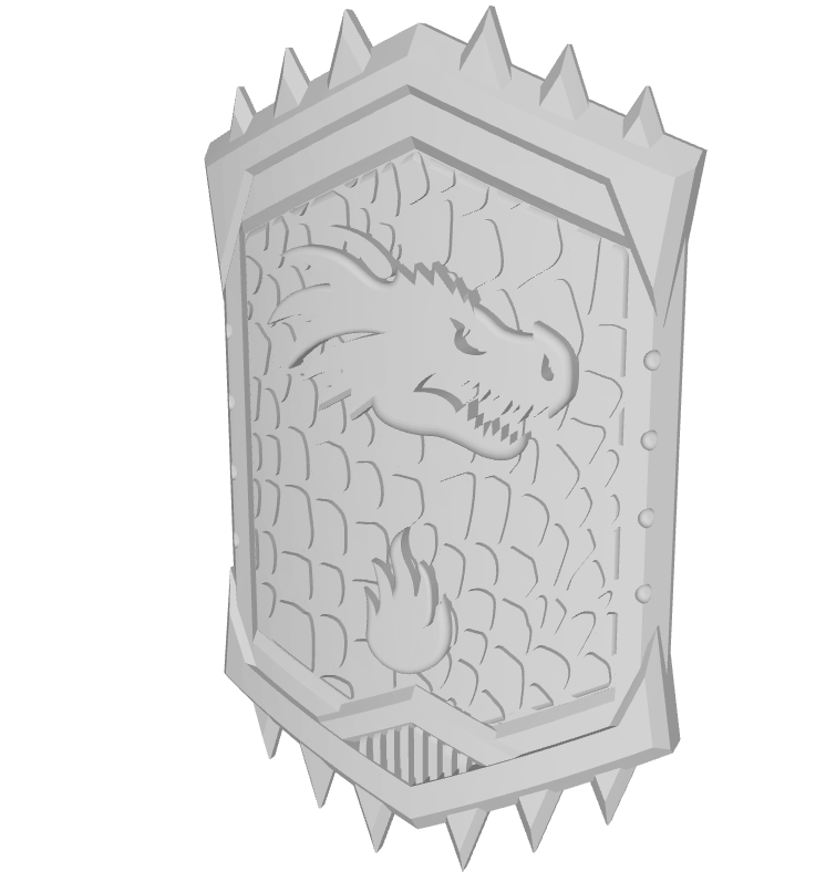 Dragon Head - Bulwark Repulser Shields