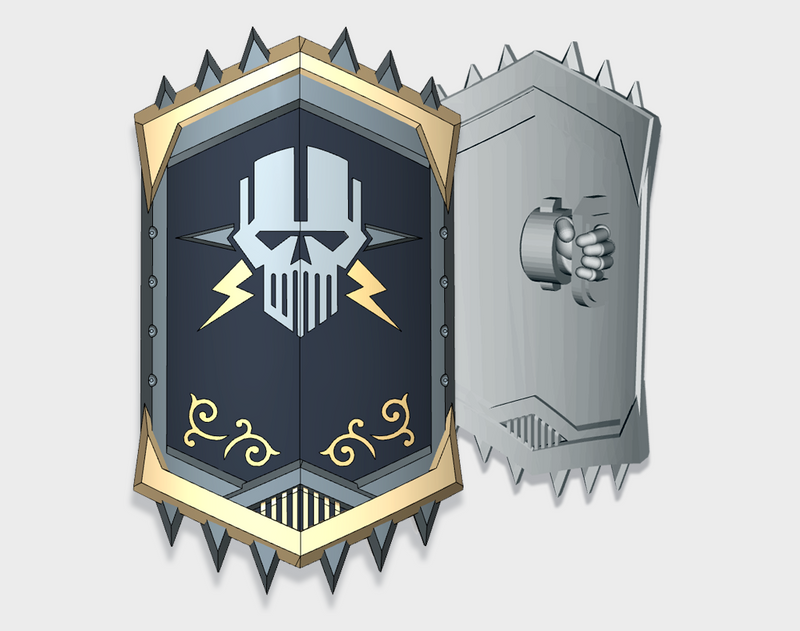 Iron Heads - Bulwark Repulser Shields