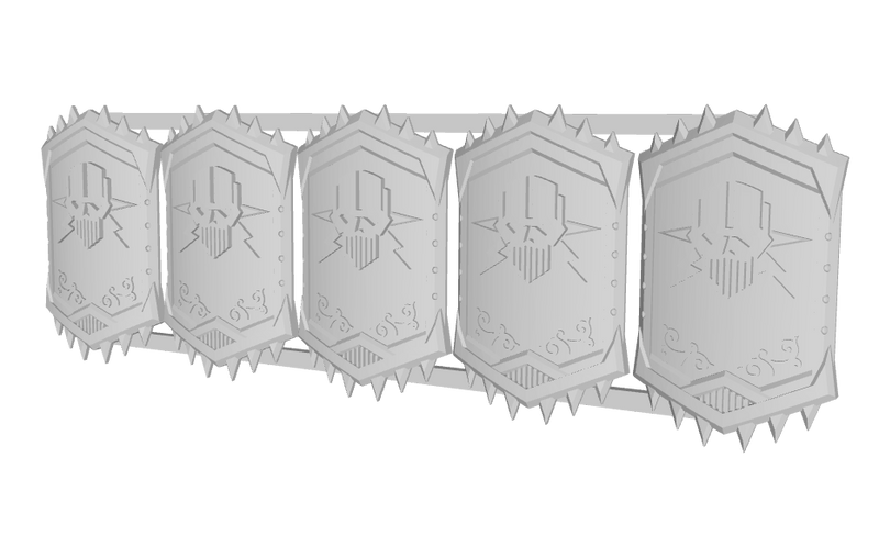 Iron Heads - Bulwark Repulser Shields