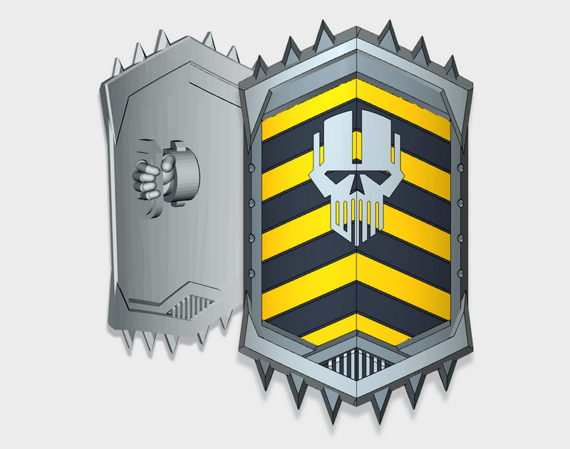 Iron Head Chevrons - Bulwark Repulser Shields
