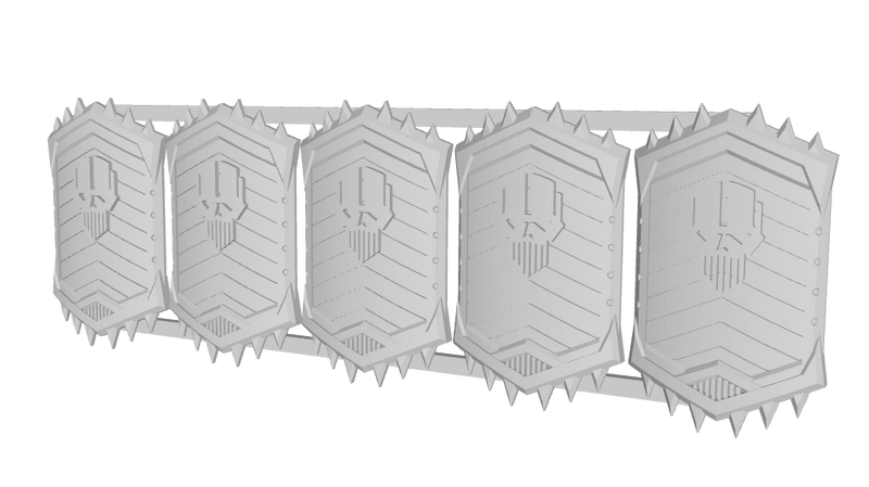 Iron Head Chevrons - Bulwark Repulser Shields