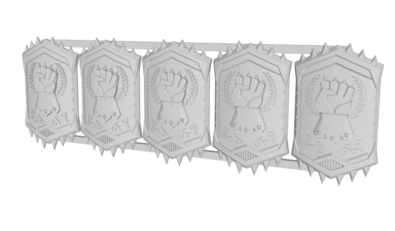 Kings Fist - Bulwark Repulser Shields