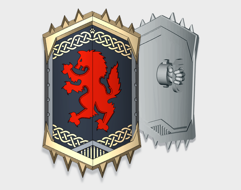 Wolf Rampant - Bulwark Repulser Shields
