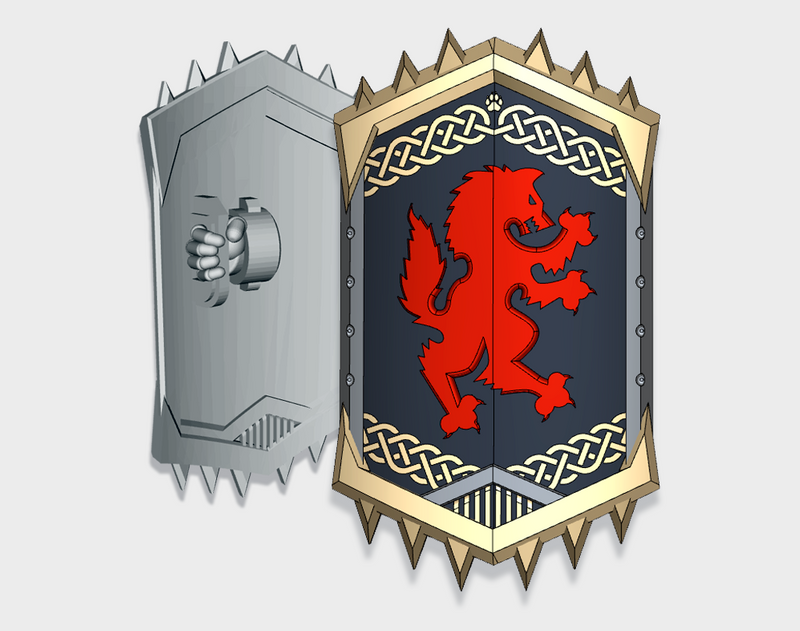 Wolf Rampant - Bulwark Repulser Shields